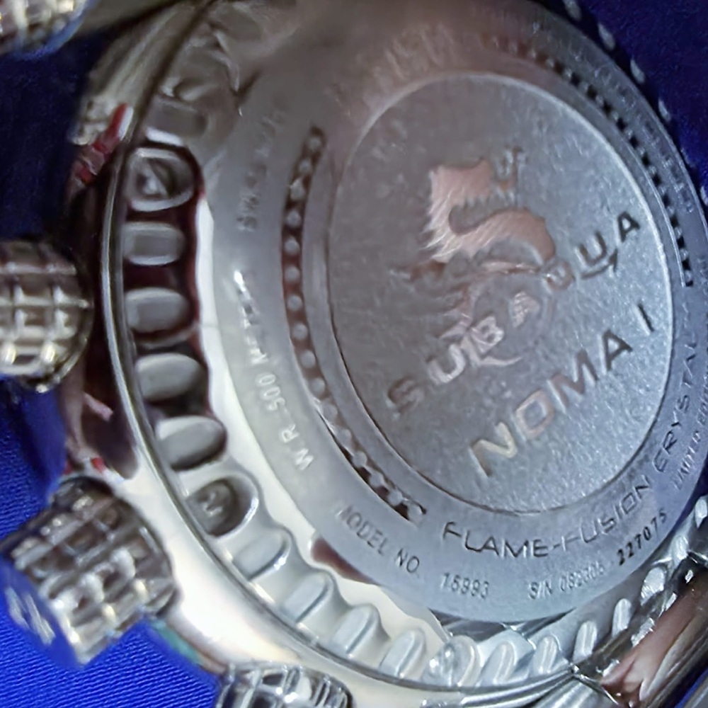 Invicta Subaqua Noma 1 Reserve Swiss Made 47mm Mens Watch EUC - Picture 5 of 9
